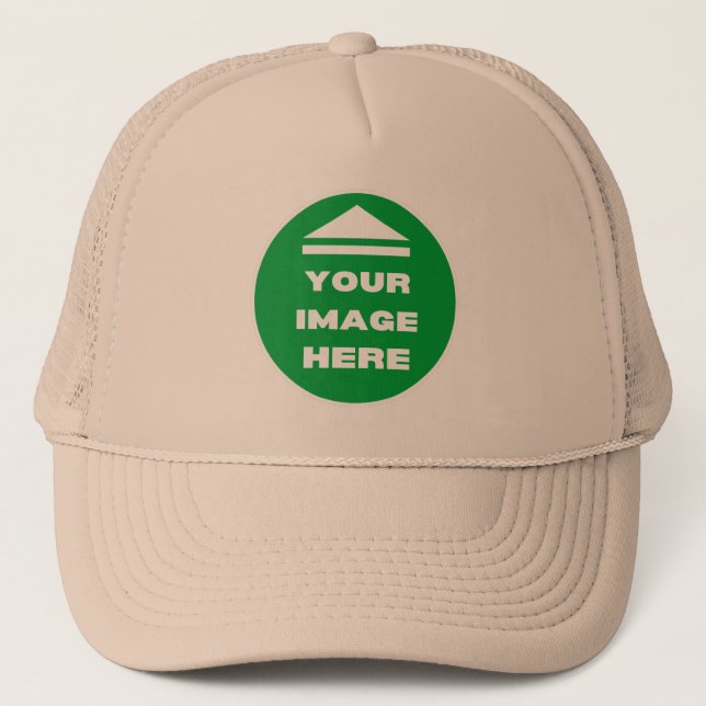 Casquette - Ajouter votre image - Khaki - Personna (Devant)