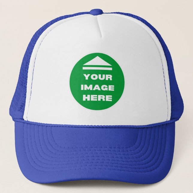 Casquette - Ajouter votre image - Royal - Personna (Devant)