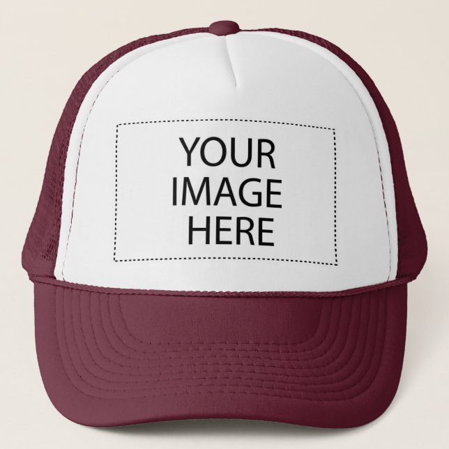 Casquette Ajouter votre propre image et texte (Devant)