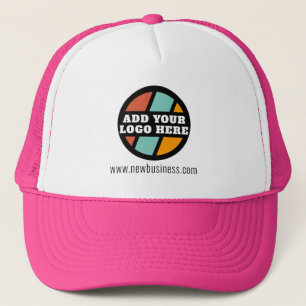 Casquette Ajoutez le logo de votre entreprise Site Web de l'