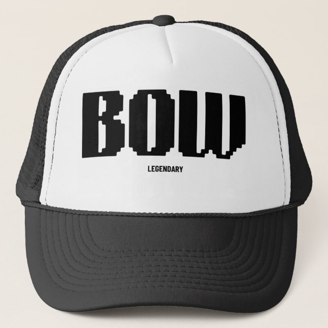 casquette ajustée avec design cool de la marque bo (Devant)