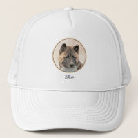 Akita Peinture - Cute Original Chien Art
