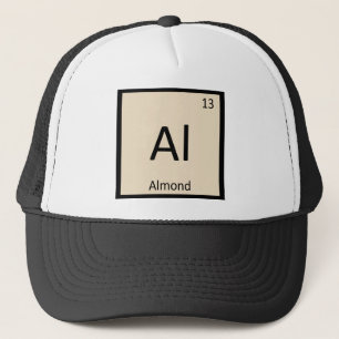 Casquette Al - Symbole périodique de la chimie des noix d'a