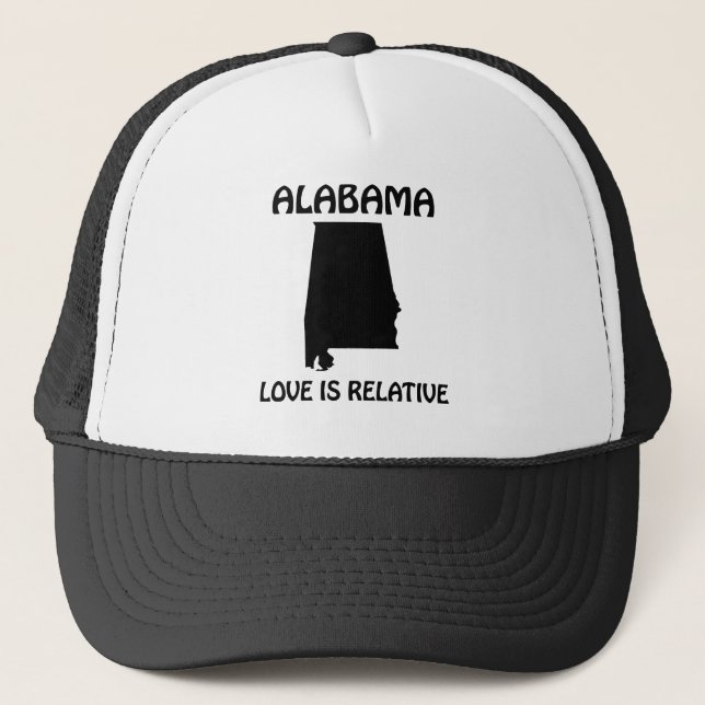 Casquette Alabama - L'amour est relatif (Devant)