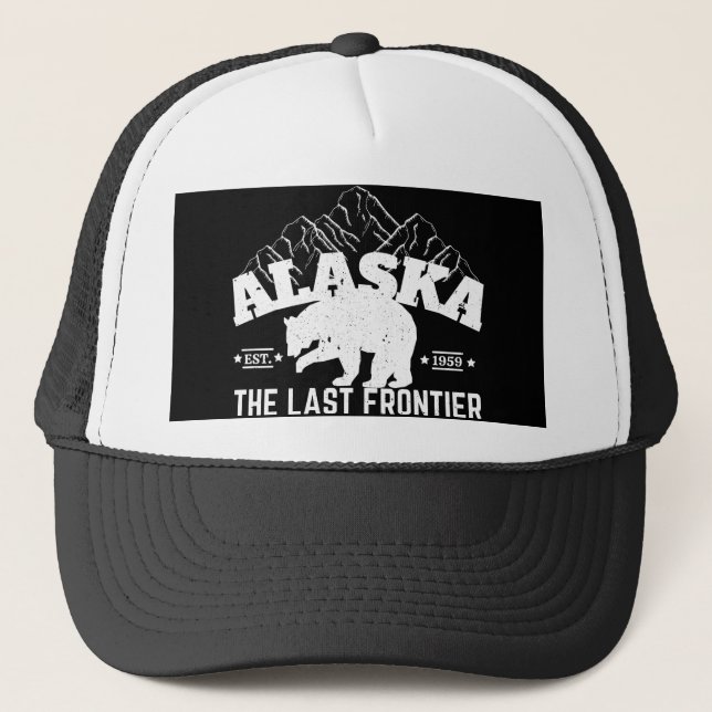 Casquette Alaska L'ours polaire Dernière frontière (Devant)