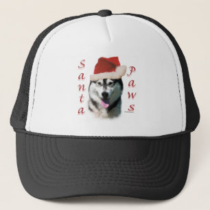 Casquette Alaskan Malamute Père Noël Paws