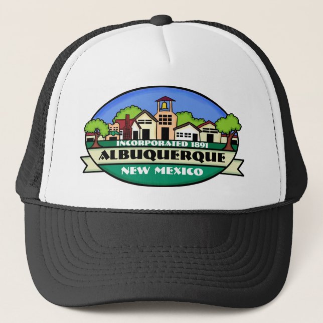 Casquette Albuquerque Nouveau Mexique ville souvenir casquet (Devant)