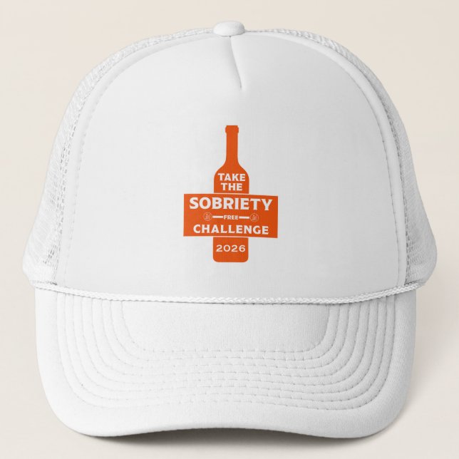 Casquette  Alcohol Free And Sober (Devant)