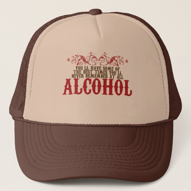 Casquette Alcool (Devant)