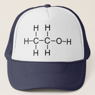 Casquette Alcool - formule chimique
