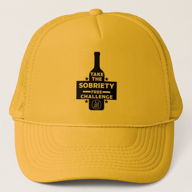 Casquette Alcool Gratuit Et Sobre (Devant)