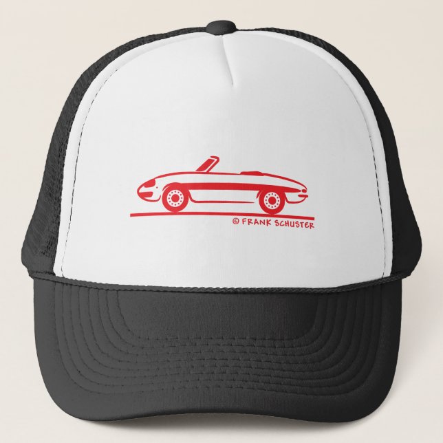 Casquette Alfa Romeo Duetto Spider Veloce 1966 (Devant)