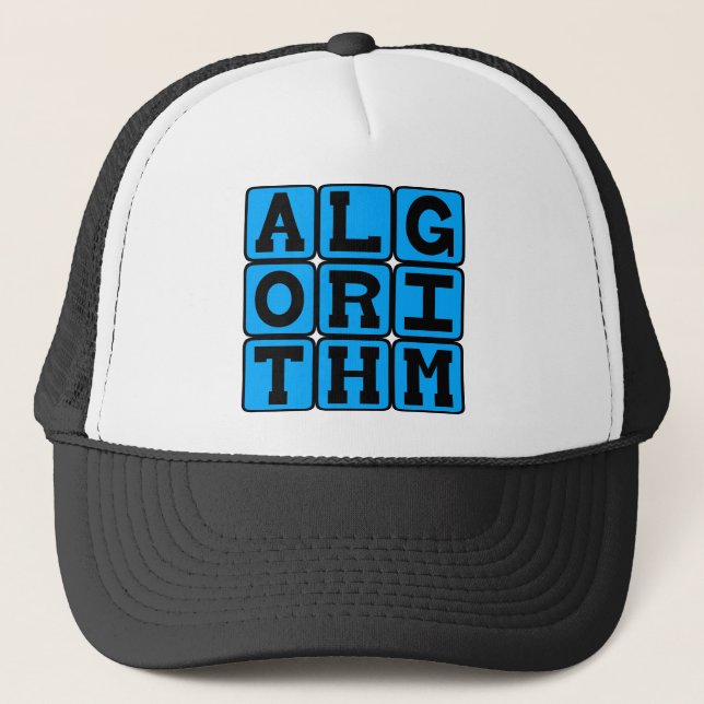 Casquette Algorithme, Formule mathématique (Devant)