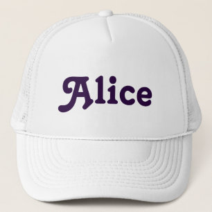 Casquette Alice