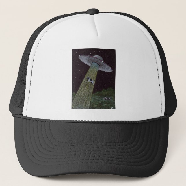 Casquette Alien Abduction (Devant)