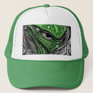 Casquette Alien Abstrait déplaisant