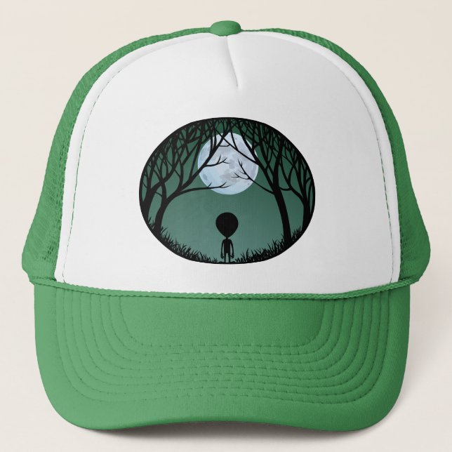 Casquette Alien Caps Gifts Alien Trucker Hat & E.T. Keepsake (Devant)