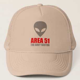 Casquette Alien de gris du SECTEUR 51