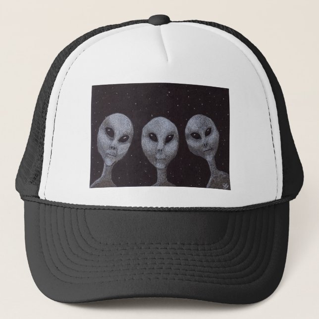 Casquette Alien Greys (Devant)