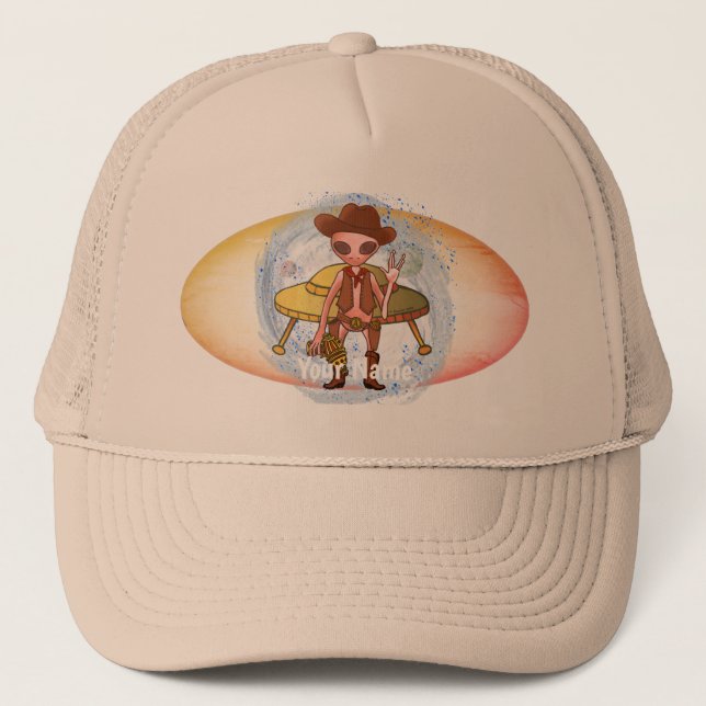 Casquette Alien Scifi Cowboy (Devant)