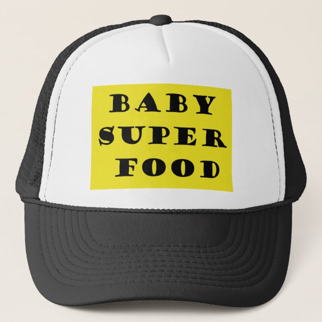 Casquette Aliment Super pour Bébé (Devant)