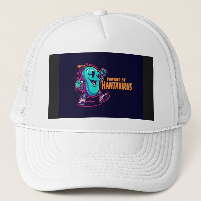 Casquette Alimenté par Hantavirus  (Devant)