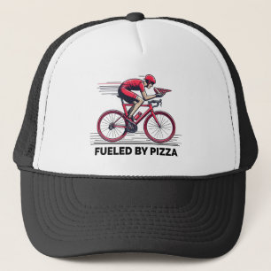 Casquette Alimenté Par Pizza Cyclist