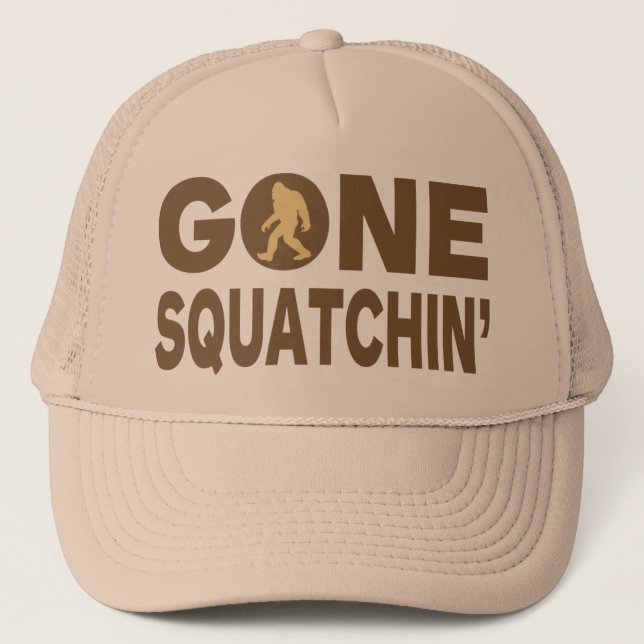 Casquette allé de camionneur de Squatchin (Devant)