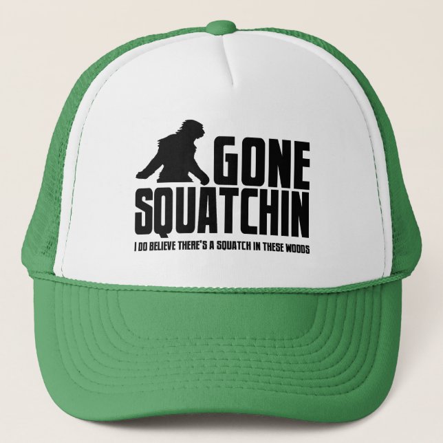 Casquette ALLÉ drôle de SQUATCHIN pour des (Devant)