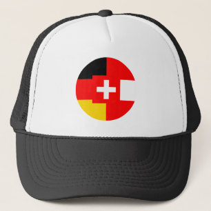 Casquette Allemagne Autriche Suisse symbole du drapeau allem