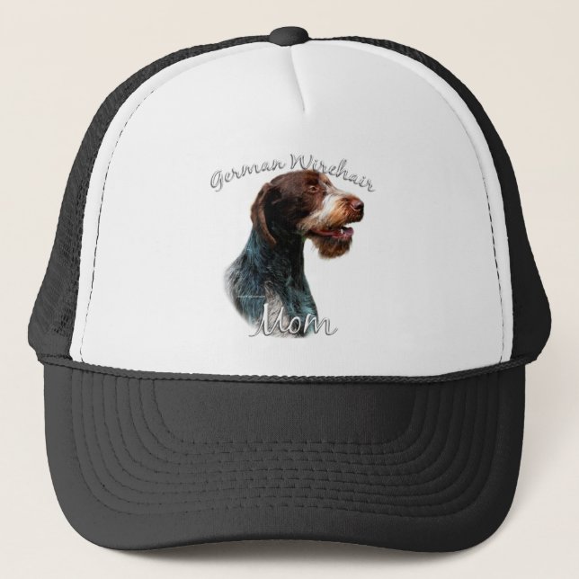 Casquette Allemand À poils durs Pointer Maman 2 (Devant)