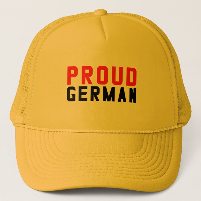 Casquette Allemand fier (Devant)