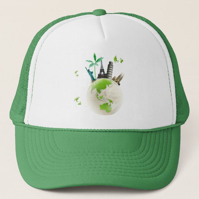 Casquette Aller pour le vert ! (Devant)