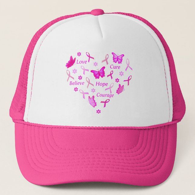 Casquette Aller rose (Devant)