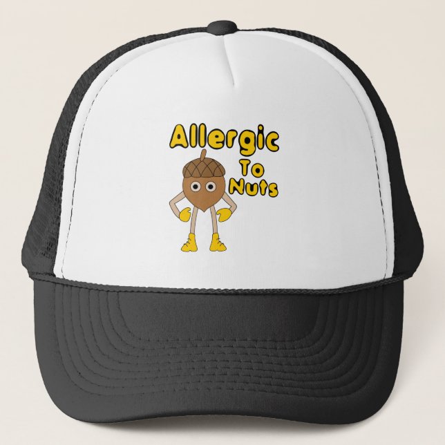 Casquette Allergique aux noix (Devant)