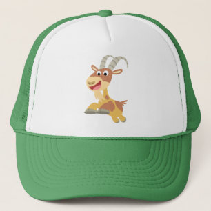 Casquette Allez la chèvre ! ! (chèvre caricaturale mignonne)