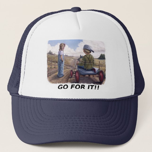 CASQUETTE ALLEZ POUR LUI ! (Devant)