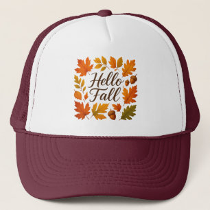 Casquette Allo Feuilles et glaces automnales