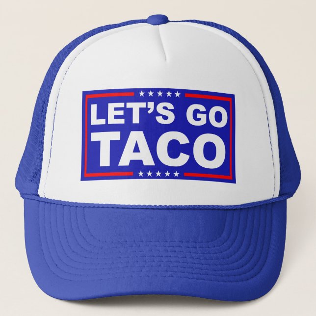 Casquette Allons à l'humour politique de Taco (Devant)