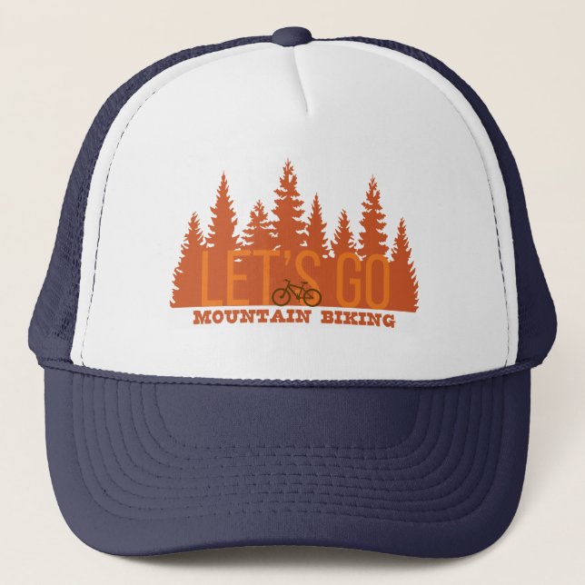 Casquette Allons faire du VTT (Devant)