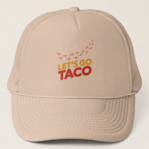 Casquette Allons voir TACO Empreintes de poulet