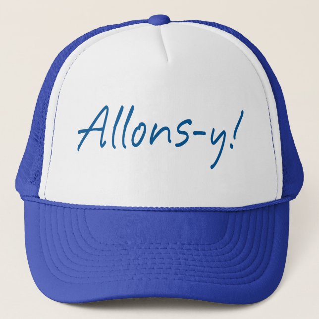 Casquette Allons-y (Devant)