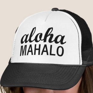 Casquette Aloha Mahalo Hawaïen classique