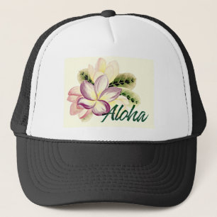 Casquette Aloha Plumeria