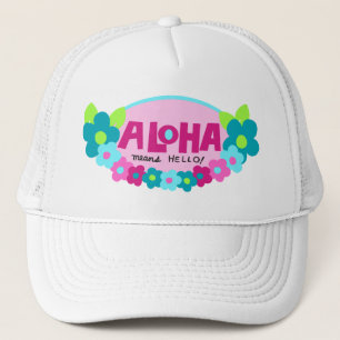 Casquette Aloha Signifie Bonjour Trucker Chapeau