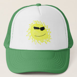 Casquette ALOHA SOLEIL ! (Camionneur de style de canard)