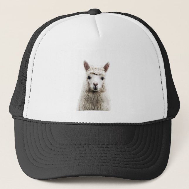 Casquette Alpaca blanc (Devant)