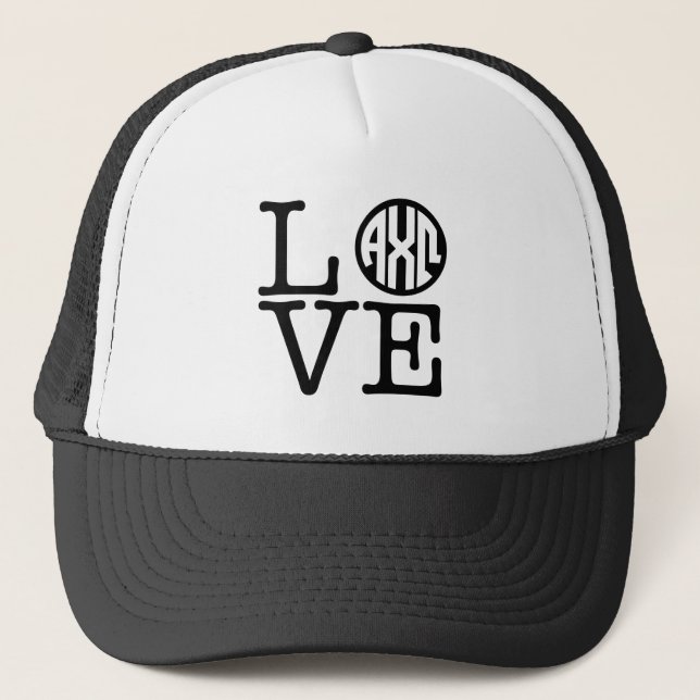 Casquette Alpha Chi Omega | Amour (Devant)