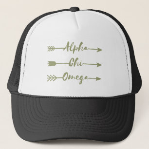 Casquette Alpha Chi Omega Flèches