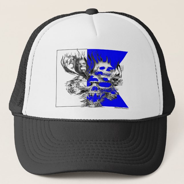 Casquette Alpha collection de plongeurs de drapeau (Devant)